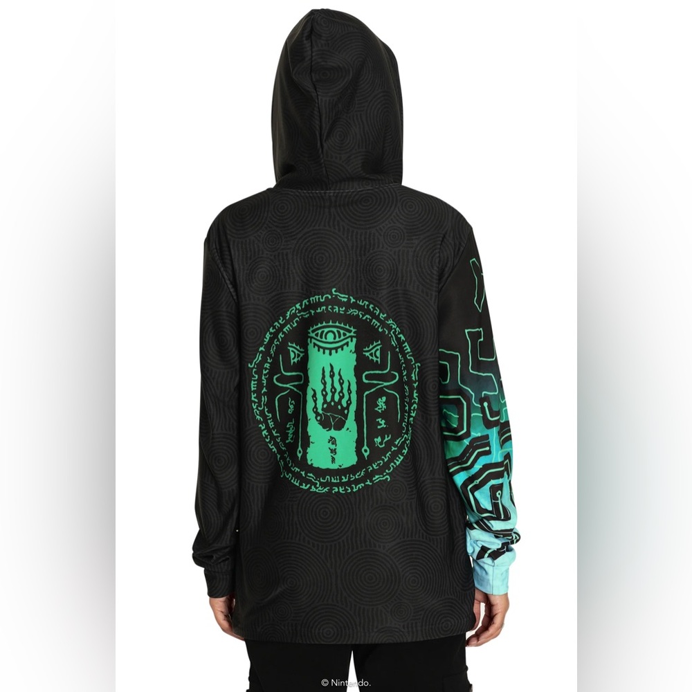 Blackmilk legend of Zelda tears of the kingdom goth gothic hoodie jacket japan